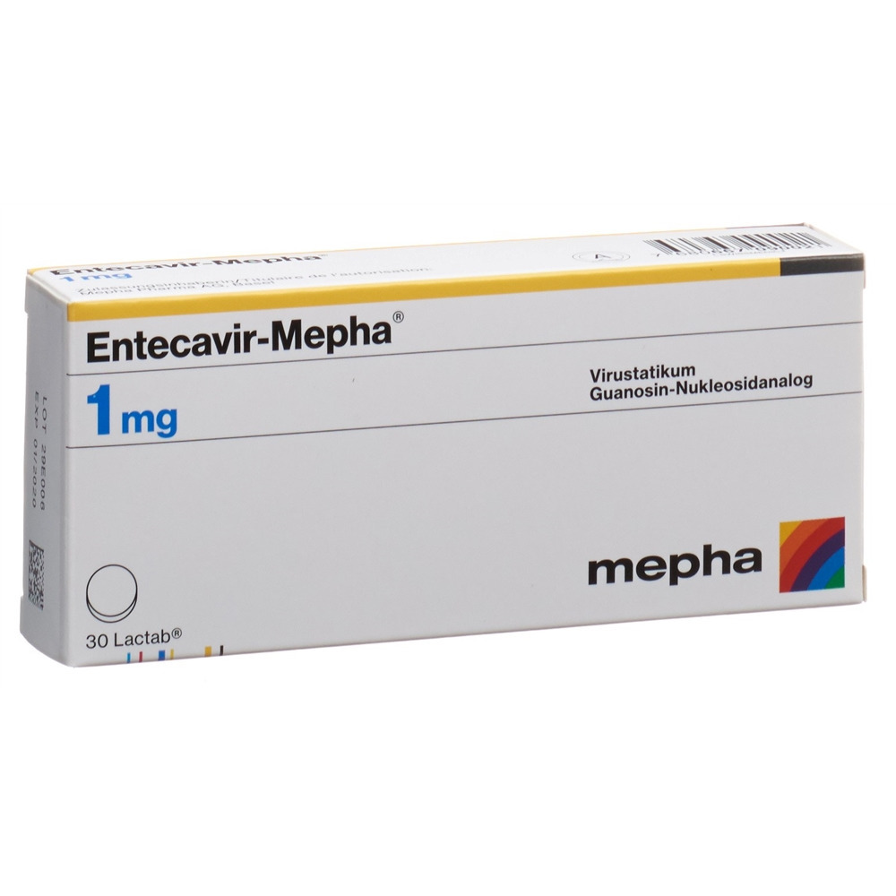 ENTECAVIR Mepha 1 mg