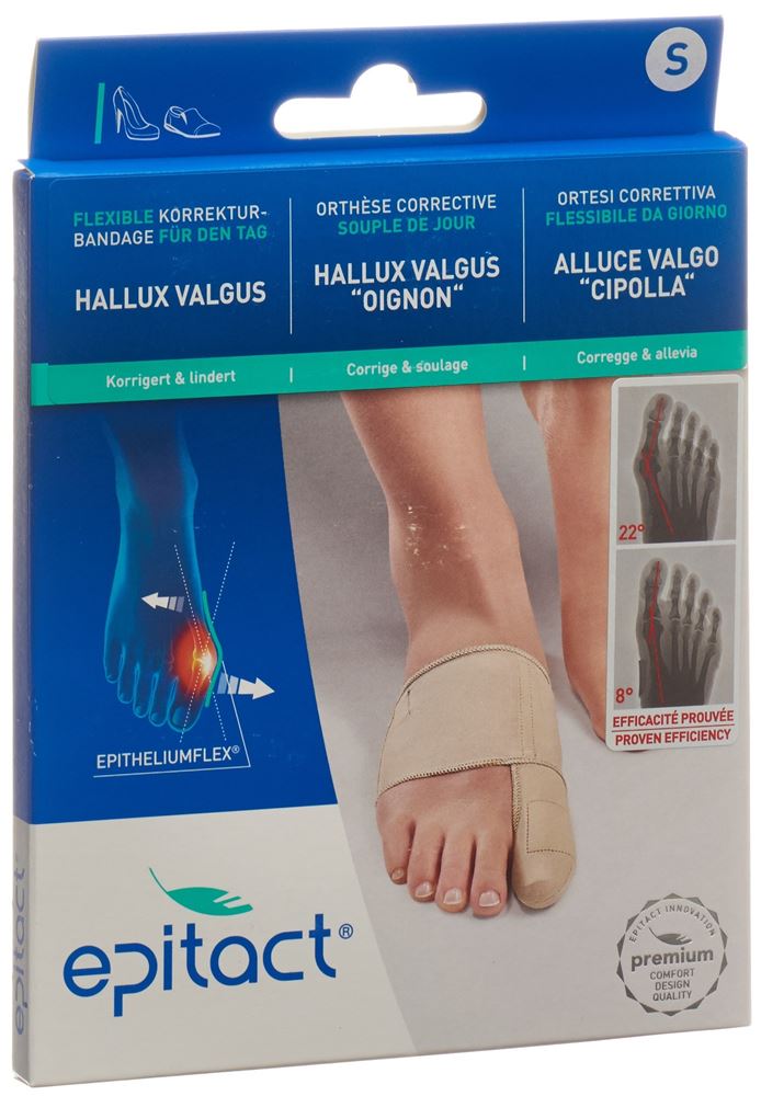 Epitact flexible Korrekturbandage Hallux valgus TAG