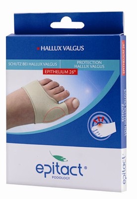 Epitact protection hallux valgus