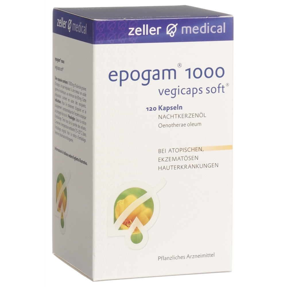 EPOGAM 1000 Vegicaps soft 1000 mg