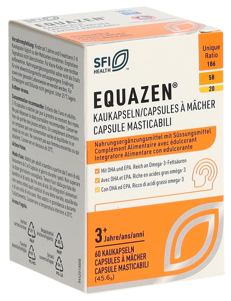 Equazen Kaukapseln/Capsules à mâcher/Capsule masticabili, Hauptbild