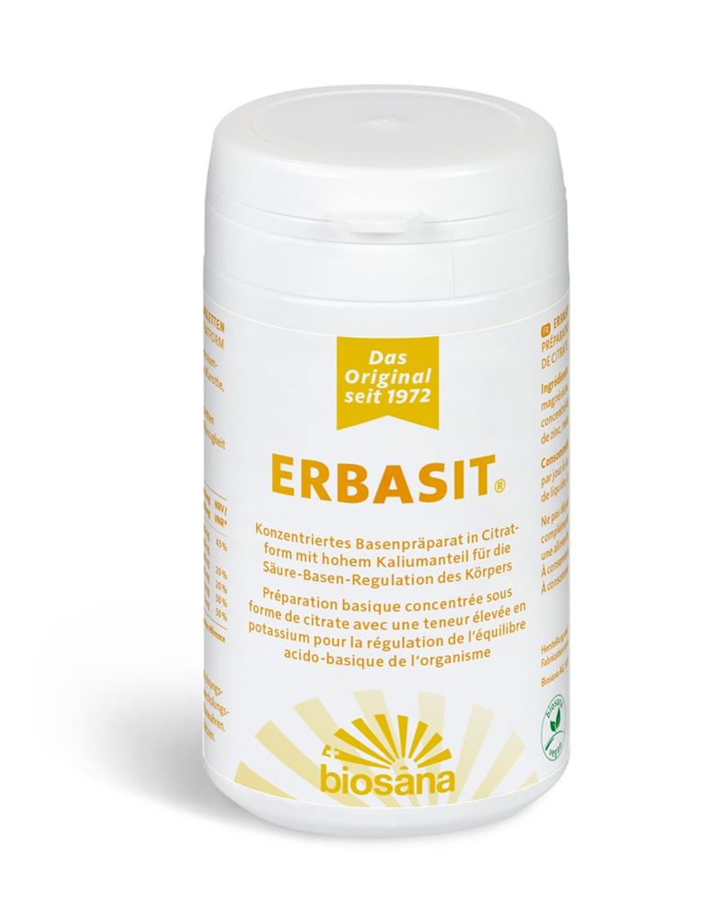 Erbasit konzentriertes Basenpräparat