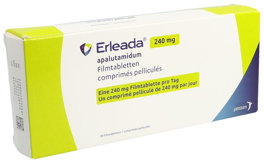 ERLEADA cpr pell 240 mg blist 14 pce, image principale