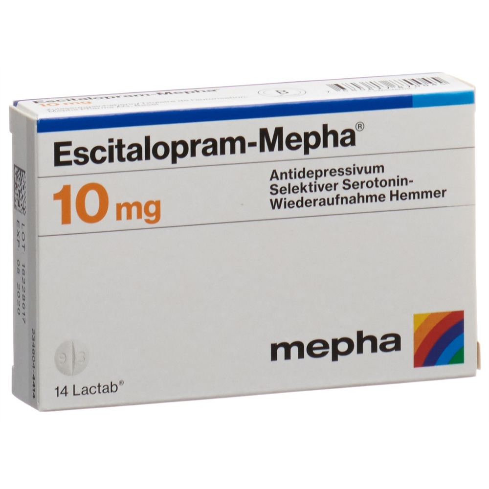 ESCITALOPRAM Mepha 10 mg