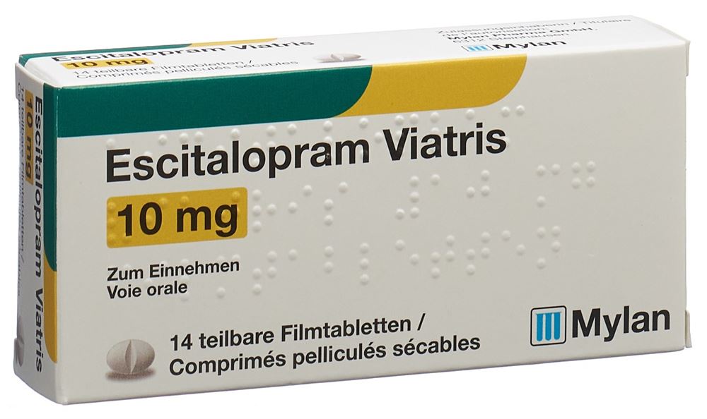 ESCITALOPRAM Viatris Filmtabl 10 mg Blist 14 Stk Coop Vitality Apotheke