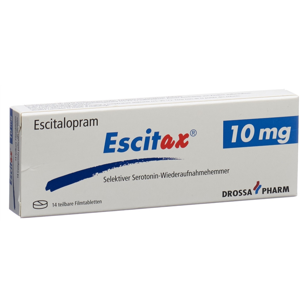 ESCITAX cpr pell 10 mg blist 14 pce, image principale