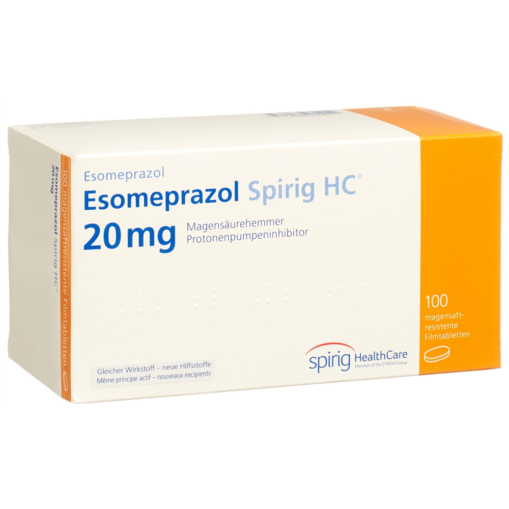 ESOMEPRAZOLE Spirig HC 20 mg, Hauptbild