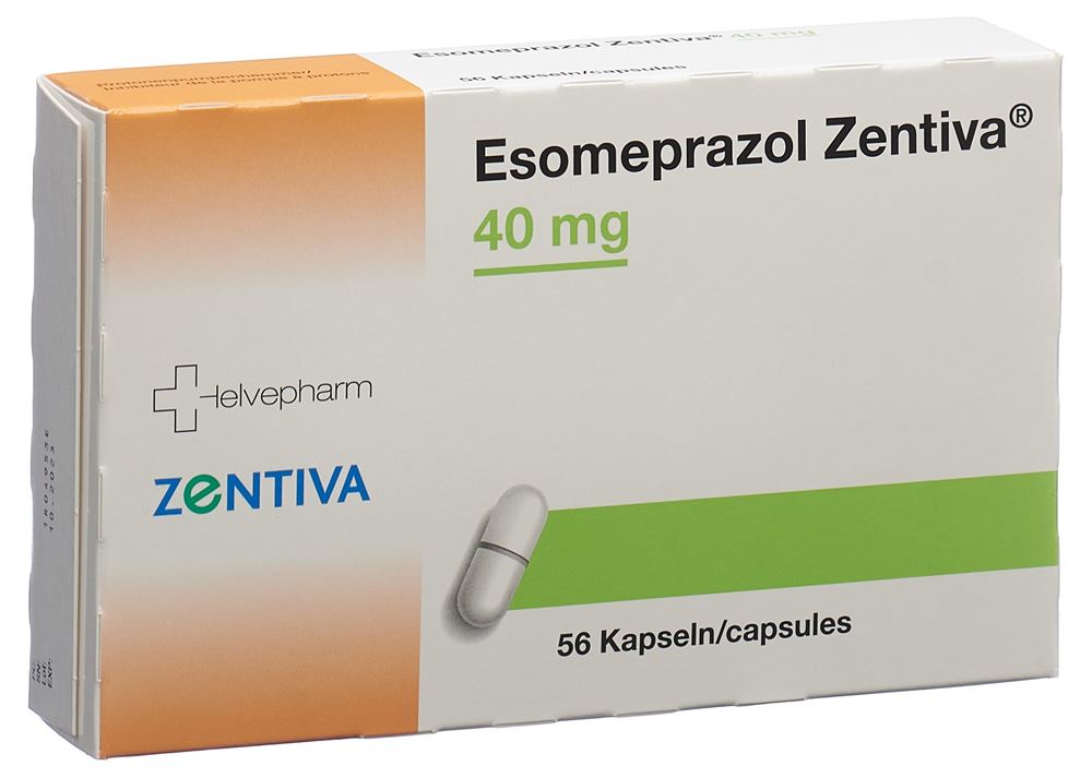 ESOMEPRAZOLE Zentiva 40 mg, image principale