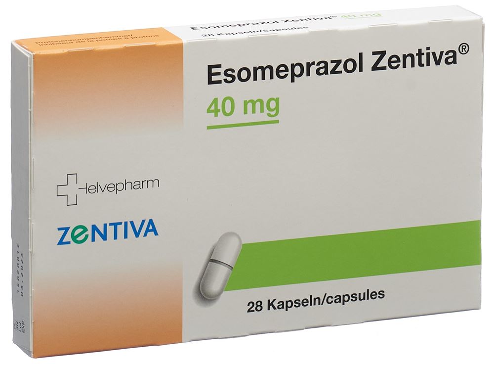 ESOMEPRAZOLE Zentiva 40 mg, Hauptbild ESOMEPRAZOLE Zentiva 40 mg, Hauptbild