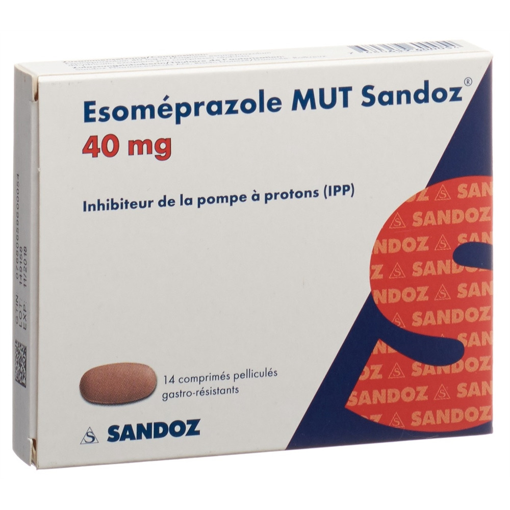 ESOMEPRAZOLE MUT Sandoz 40 mg, image 2 sur 2