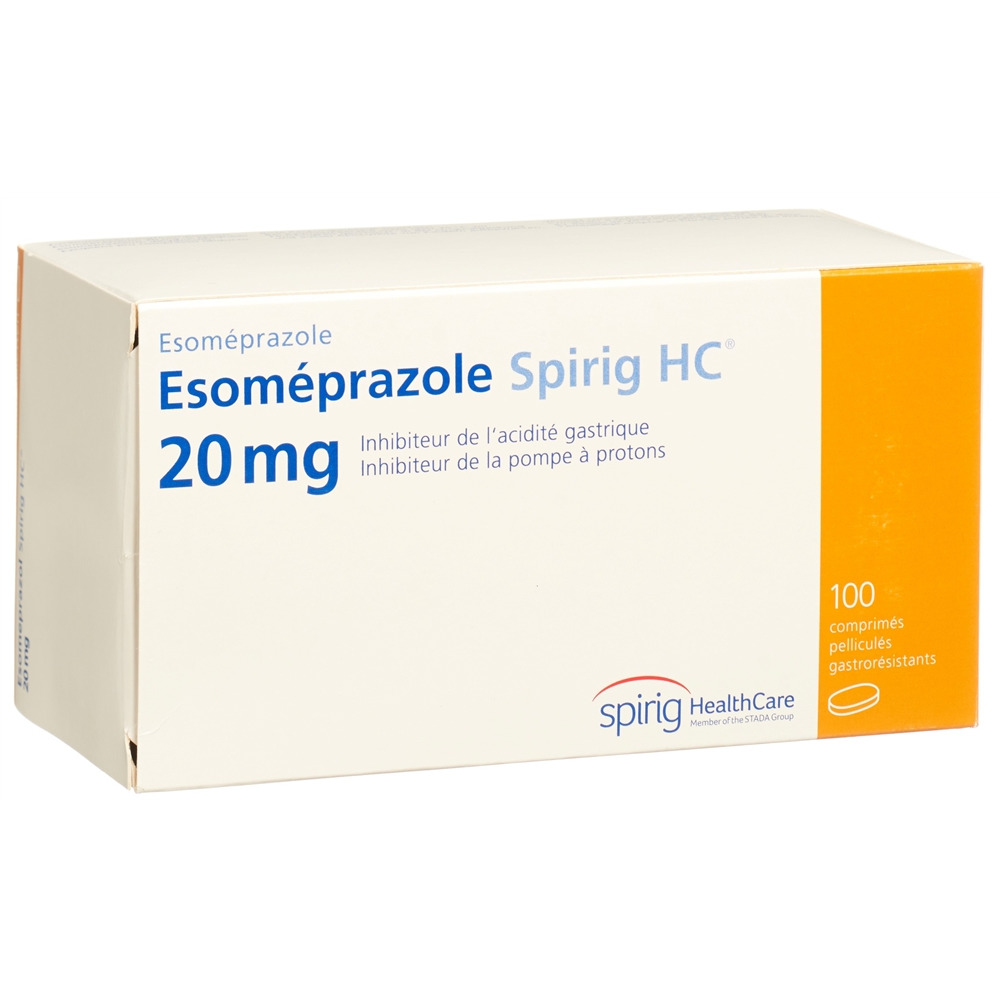 ESOMEPRAZOLE Spirig HC 20 mg, image 2 sur 2