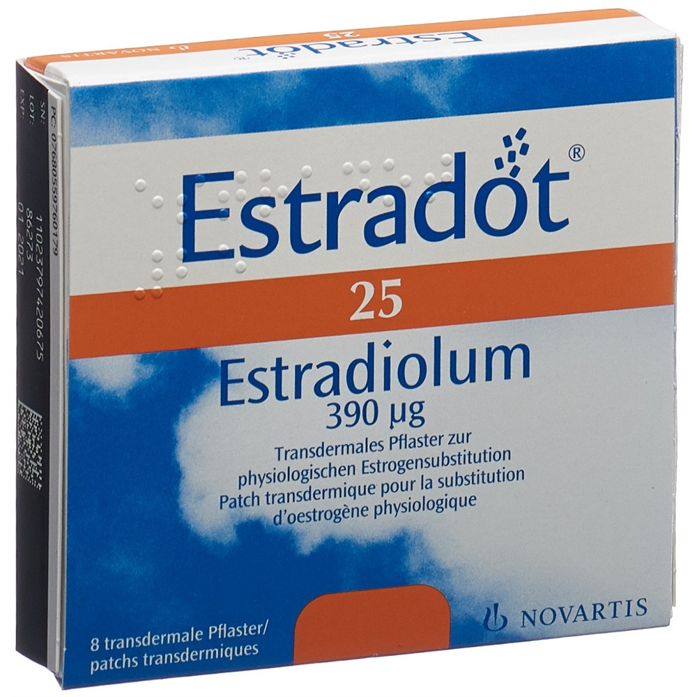 Estradot Matrixpfl 25 mcg/24h 8 Stk, Hauptbild