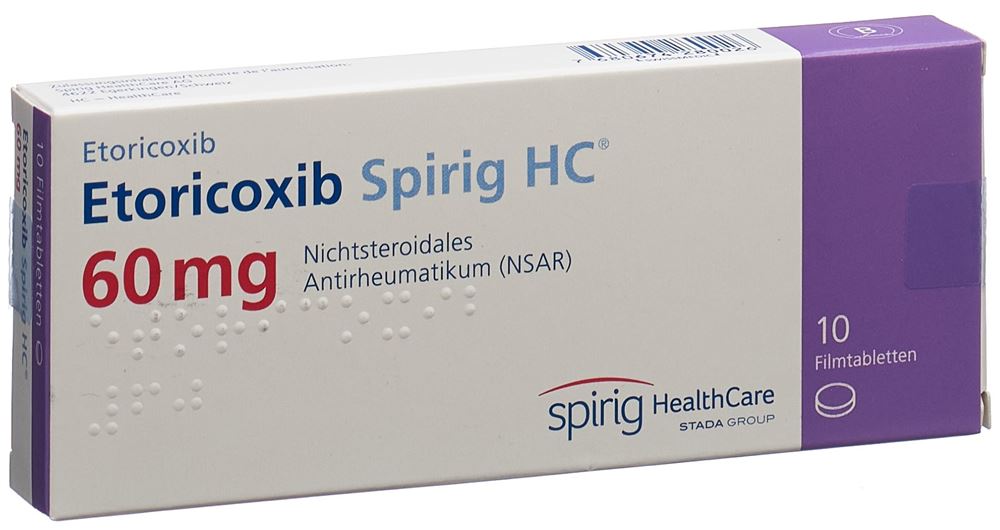 ETORICOXIB Spirig HC 60 mg, Hauptbild