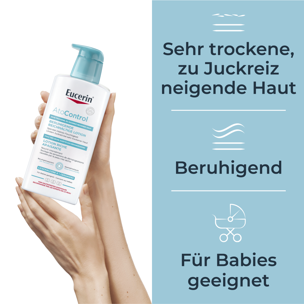 EUCERIN AtoControl lotion riche apaisante, image 4 sur 6