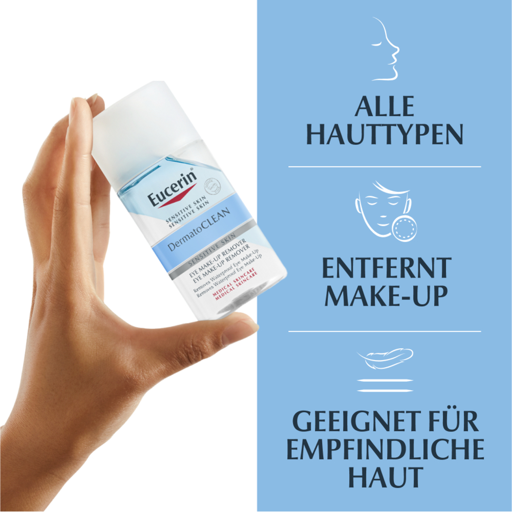 EUCERIN DermatoCLEAN démaquillant pour les yeux, image 2 sur 2