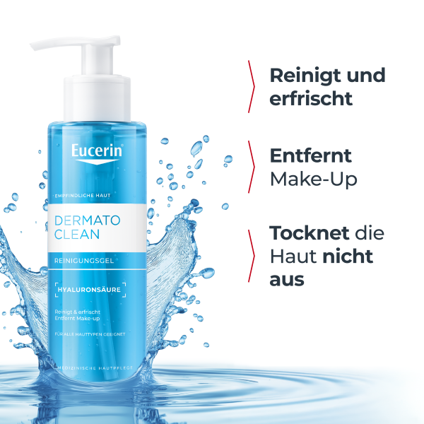 EUCERIN DermatoCLEAN Reinigungsgel, Bild 2 von 5