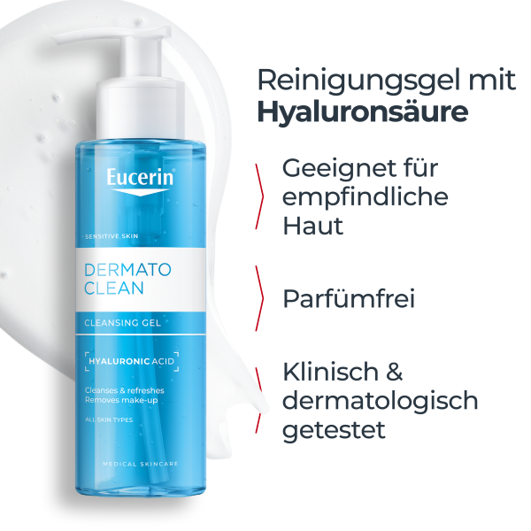 EUCERIN DermatoCLEAN Reinigungsgel, Bild 4 von 5