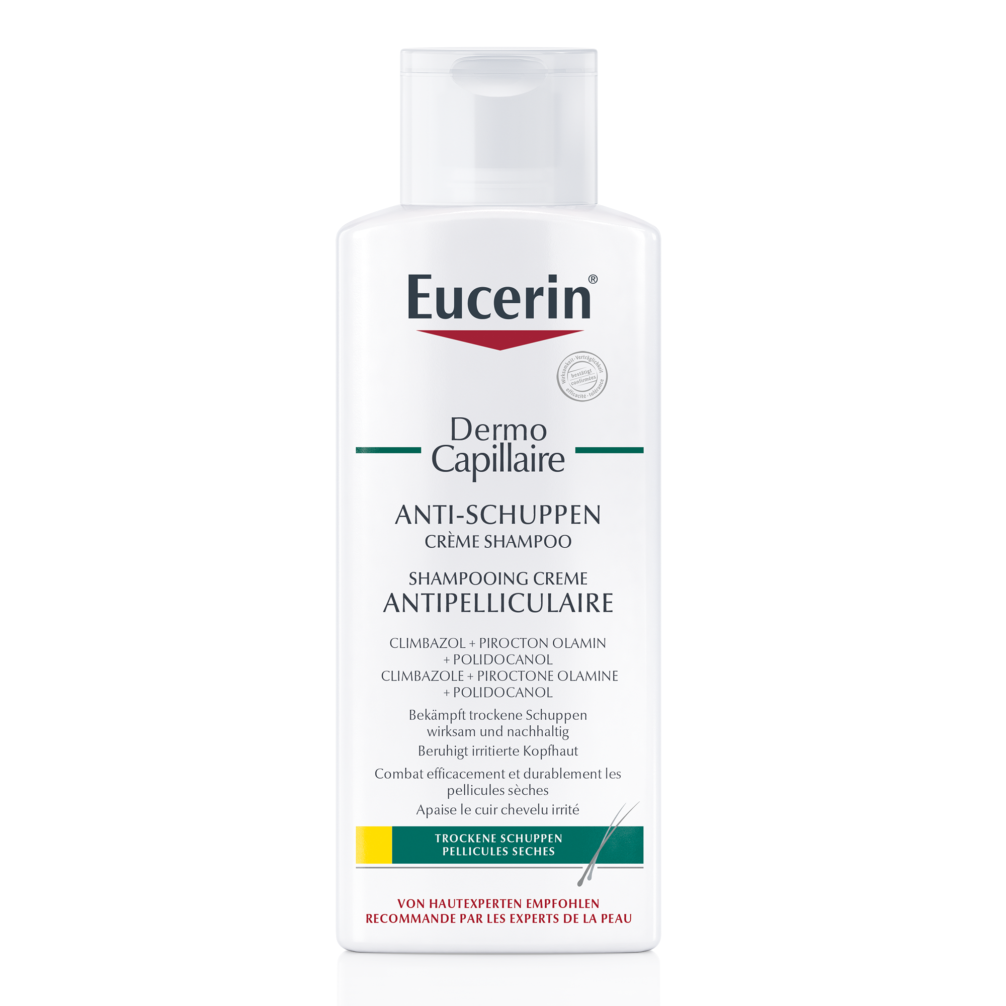 EUCERIN DermoCapillaire shampooing crème, image principale