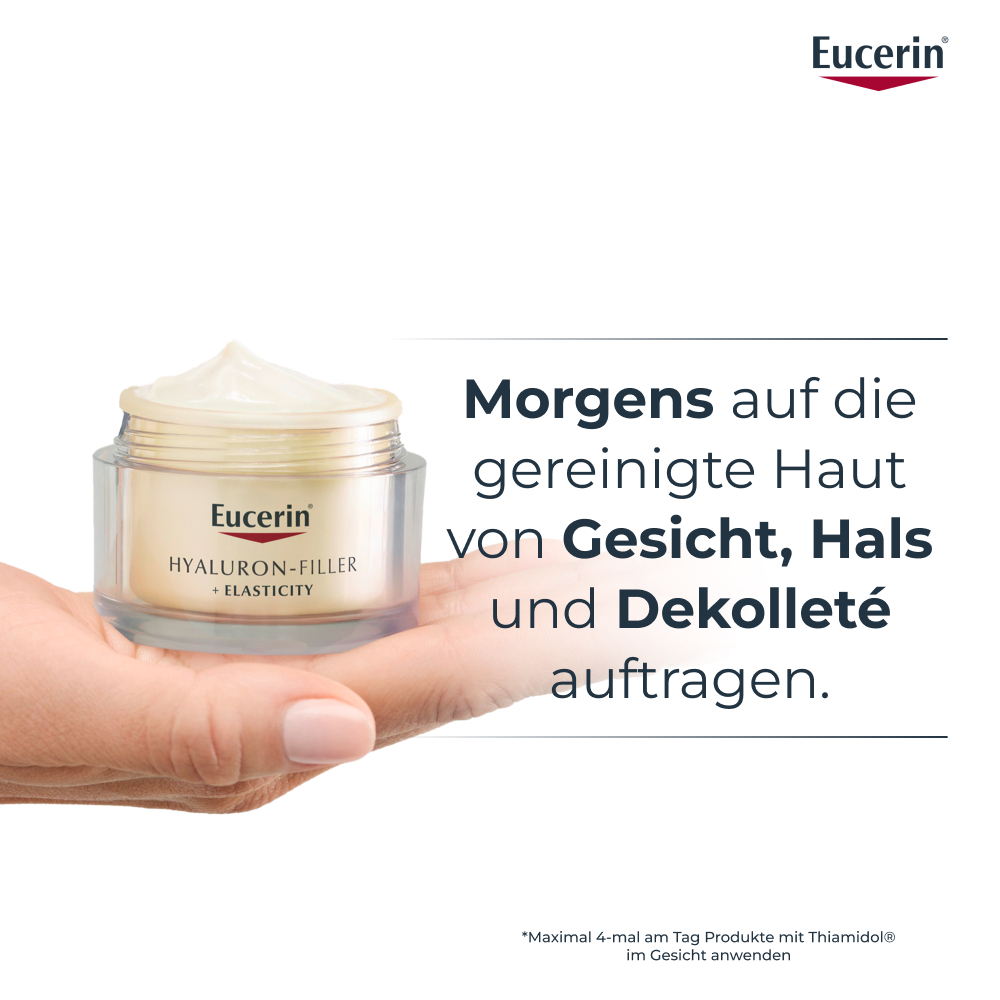 EUCERIN HYALURON-FILLER + ELASTICITY soin de jour, image 3 sur 6