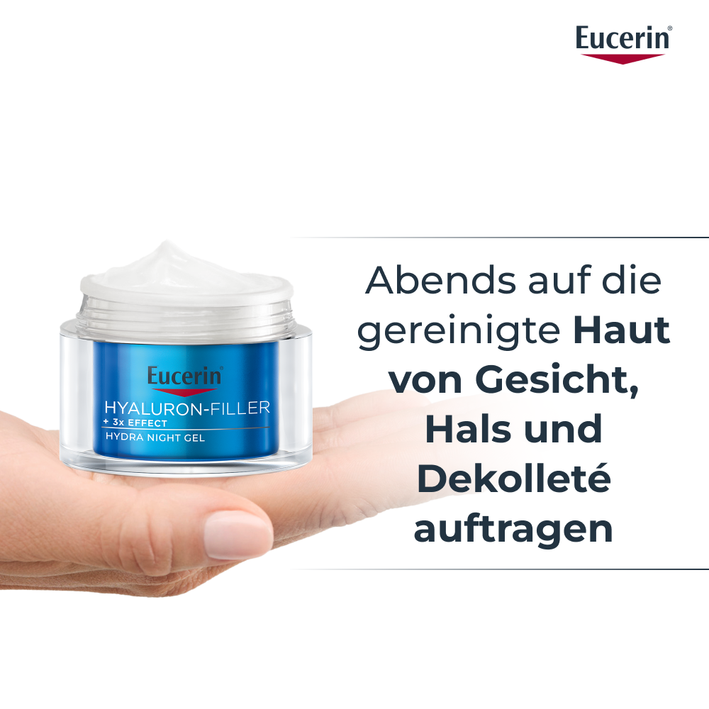 EUCERIN Hyaluron-Filler hydra nuit gel, image 2 sur 5