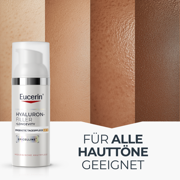 EUCERIN HYALURON-FILLER + LONGEVITY soin de jour épigénétique, image 5 sur 5