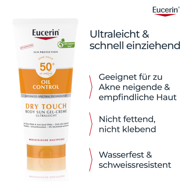 EUCERIN SUN Body Oil Control Gel-Creme, Bild 2 von 5