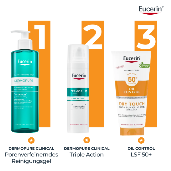 EUCERIN SUN Body Oil Control gel-crème, image 5 sur 5