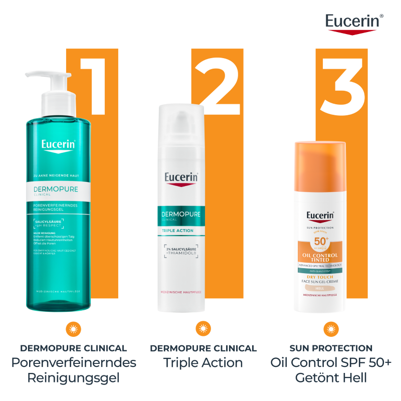 EUCERIN SUN Face Oil Control Gel-Creme, Bild 5 von 5