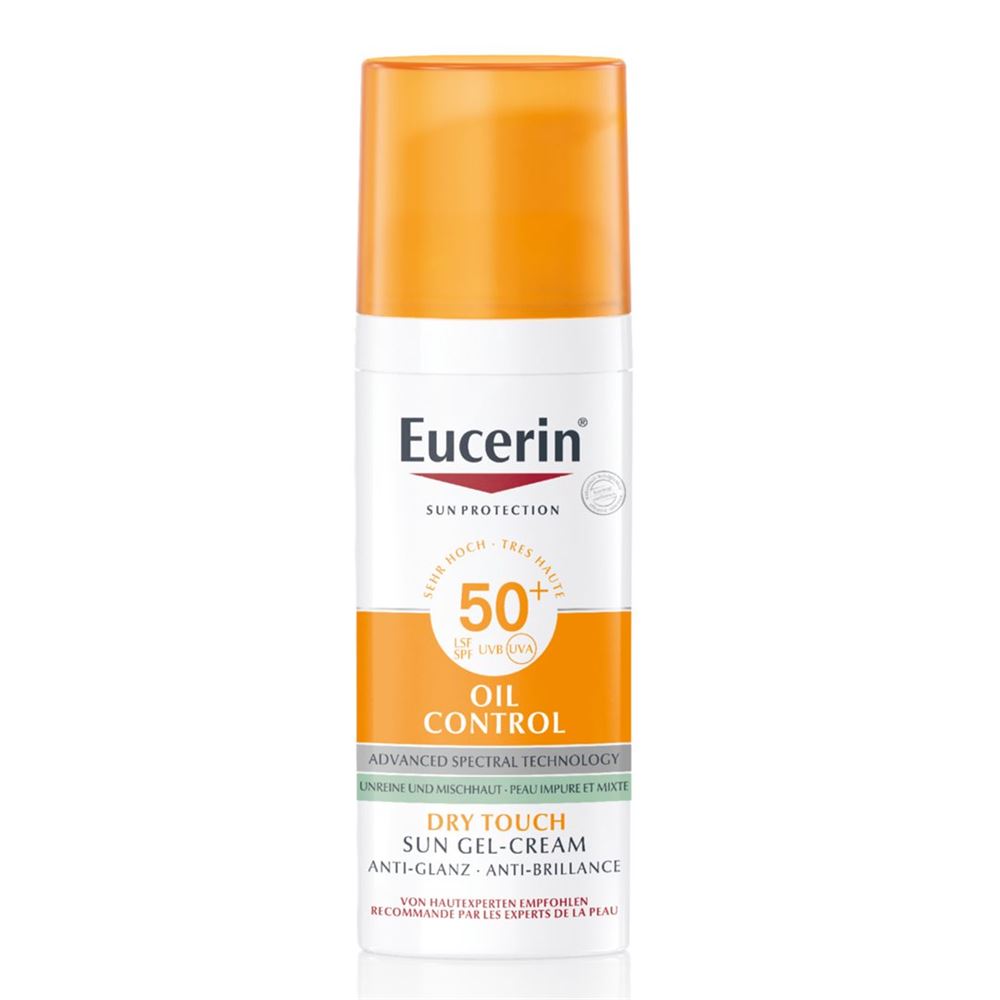 EUCERIN SUN Face Oil Control gel-crème, image principale