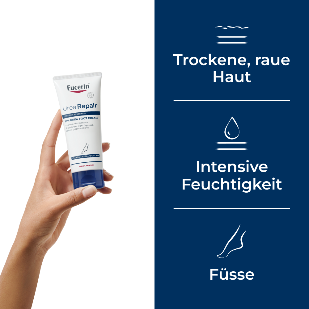EUCERIN UreaRepair crème pieds 10 %, image 3 sur 5
