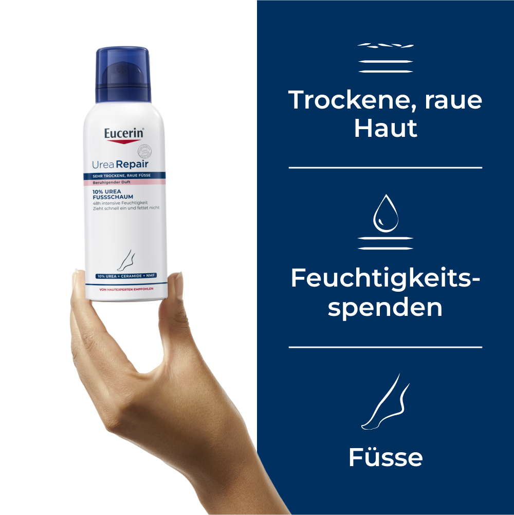 EUCERIN UreaRepair Fussschaum 10 %, Bild 3 von 6