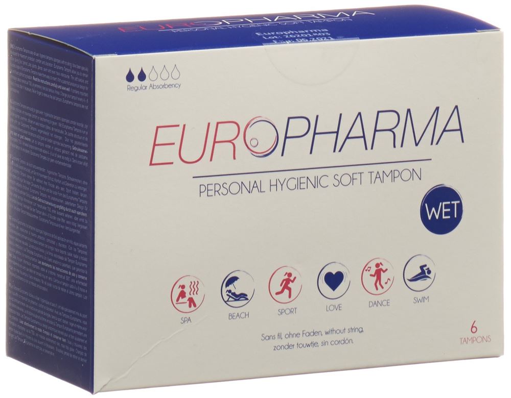 EUROPHARMA hygienic tampons