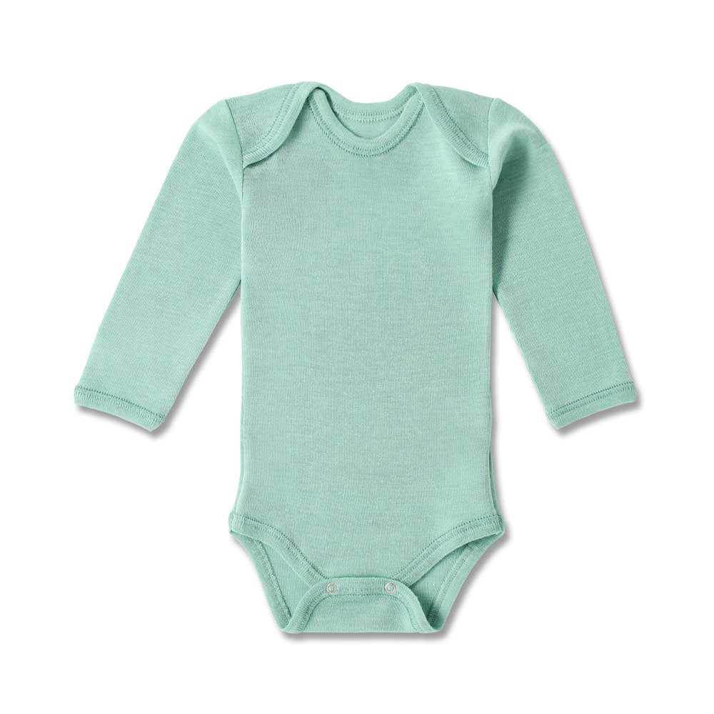 Eusana Baby body à manches longues