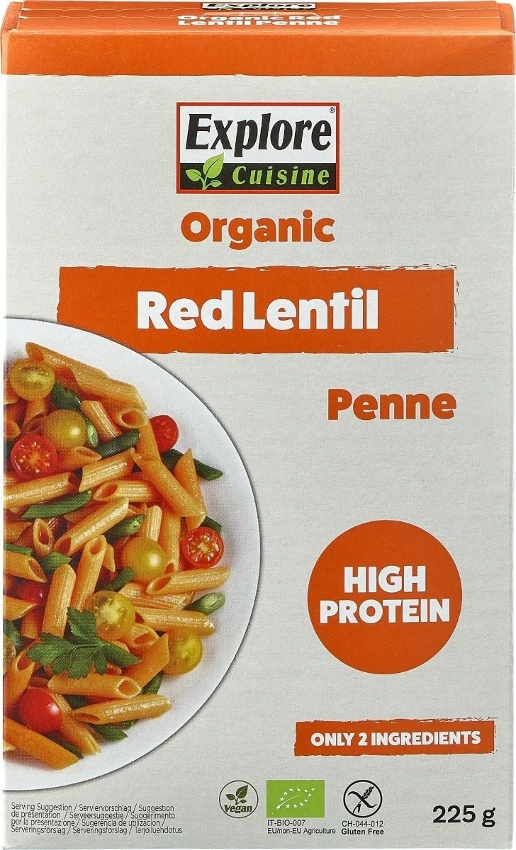 EXPLORE CUISINE penne aux lentilles corail, image principale