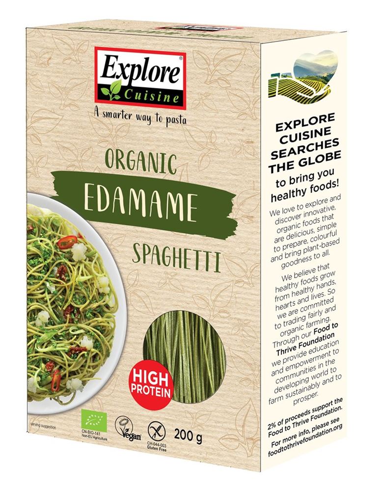 EXPLORE CUISINE spaghetti aux fèves edamame