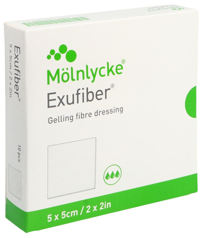EXUFIBER 5x5cm 10 Stk