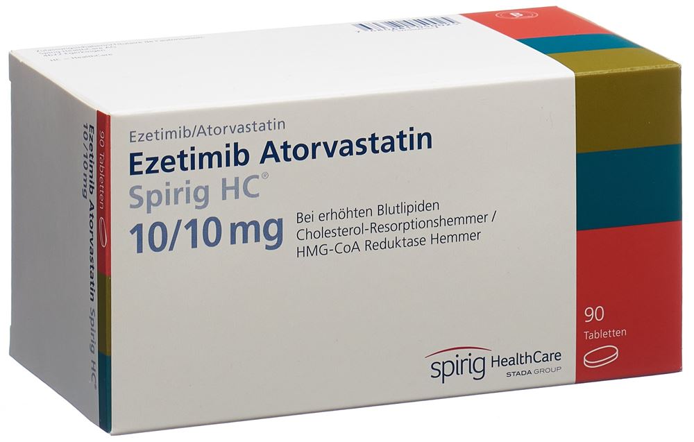EZETIMIBE ATORVASTATINE Atorvast Spirig HC, Hauptbild