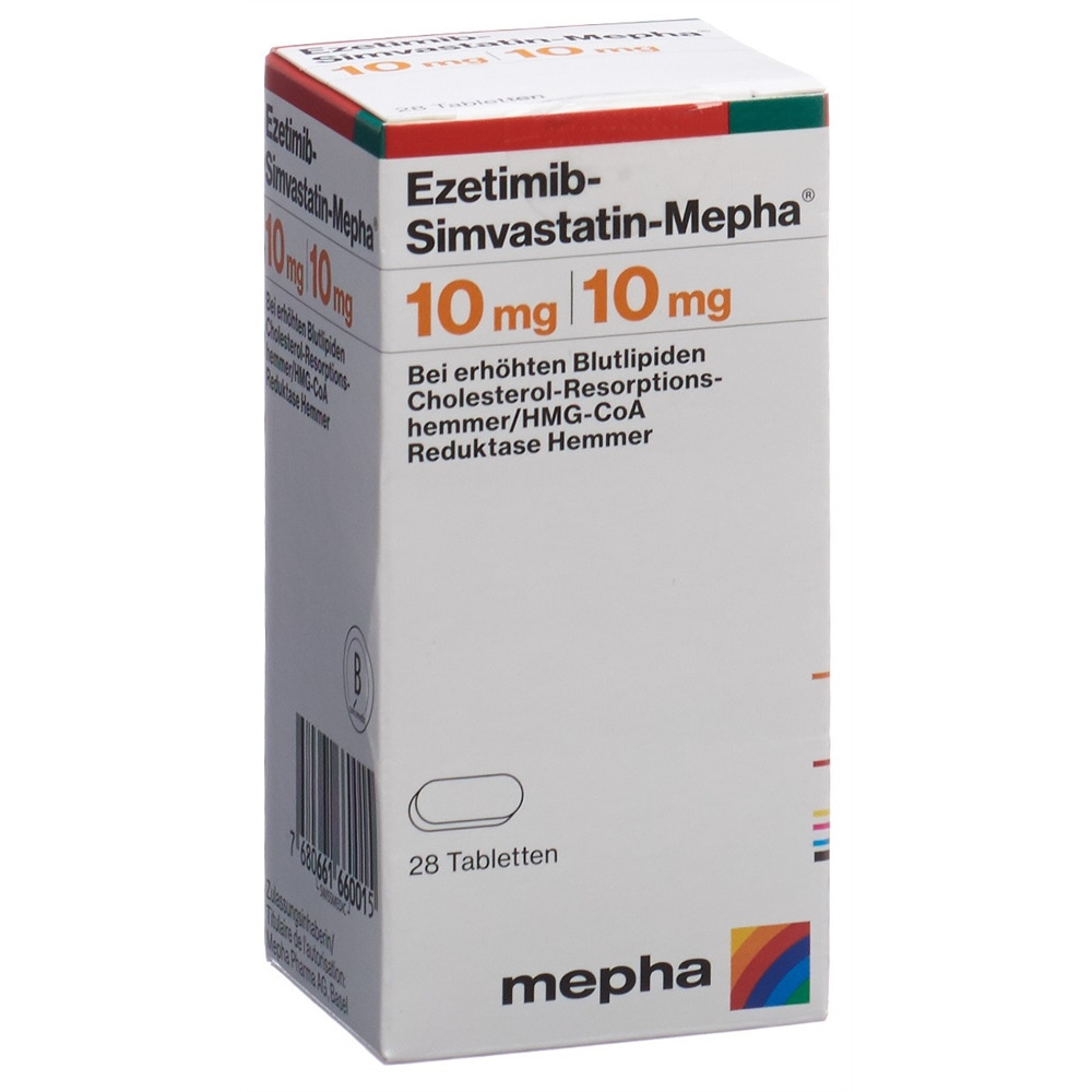EZETIMIBE SIMVASTATINE Mepha