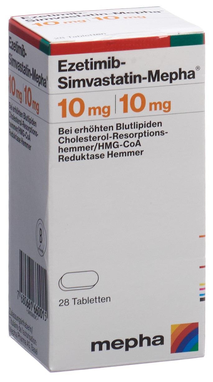 EZETIMIBE SIMVASTATINE Mepha