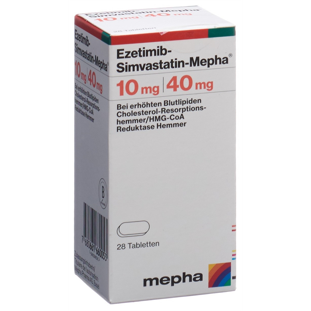 EZETIMIBE SIMVASTATINE Mepha