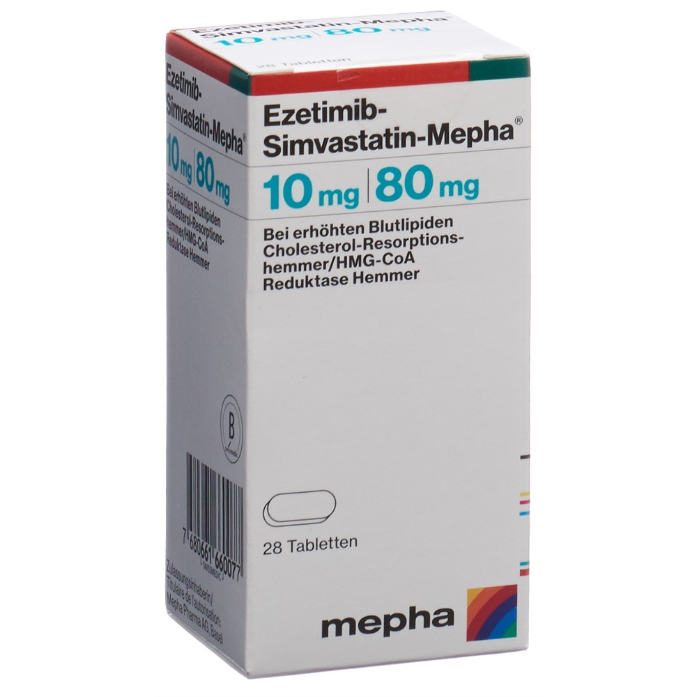 EZETIMIBE SIMVASTATINE Mepha