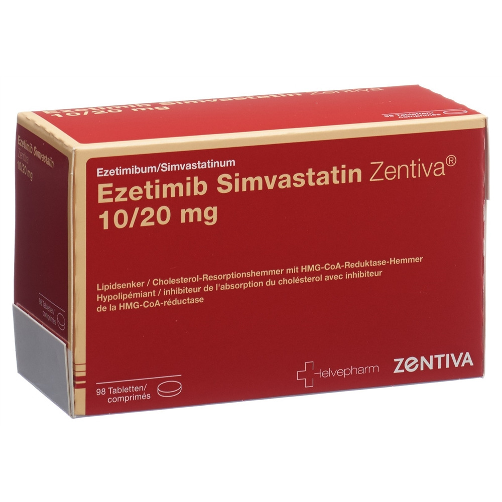 EZETIMIBE SIMVASTATINE Zentiva, image principale