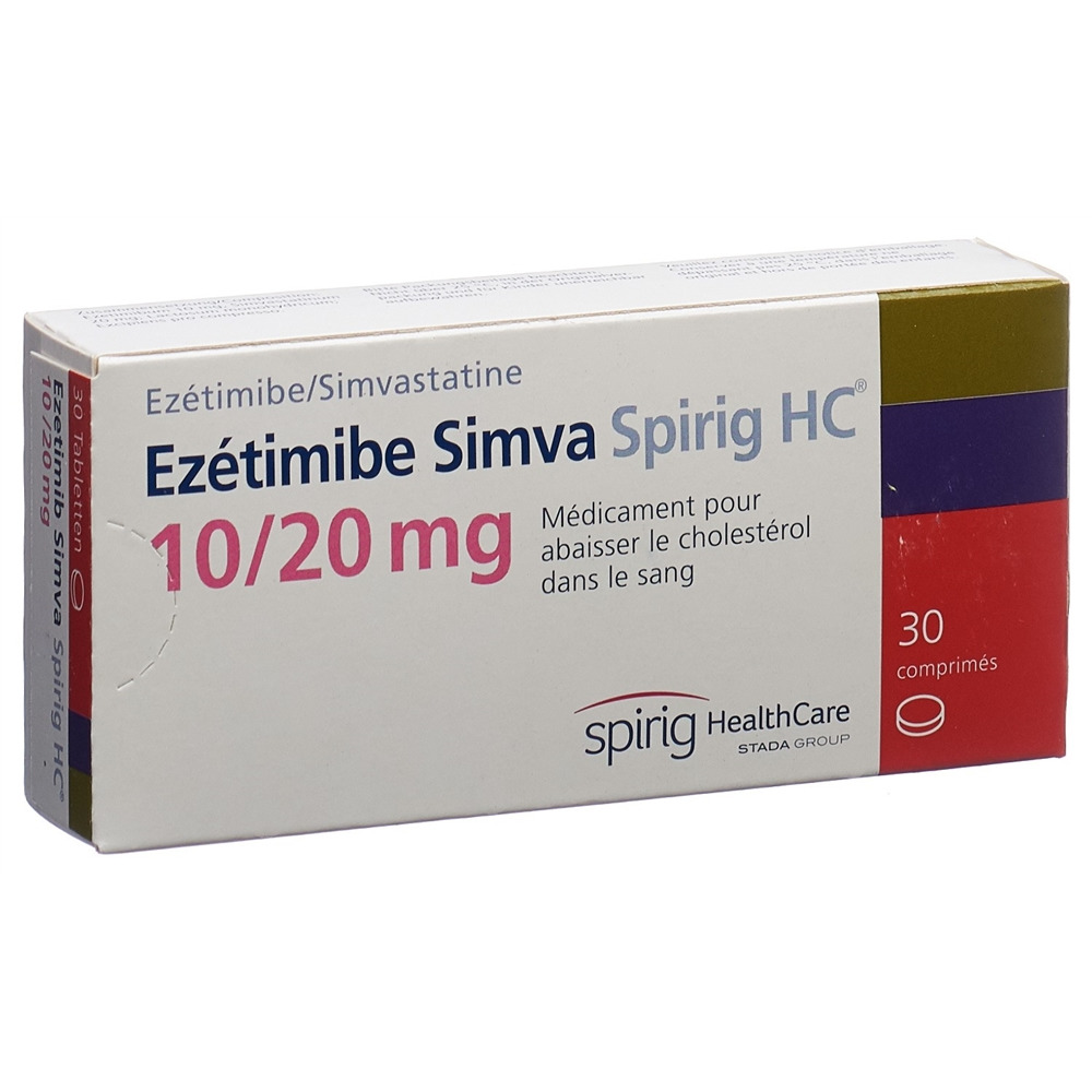 EZETIMIBE SIMVA Spirig HC, image 2 sur 2