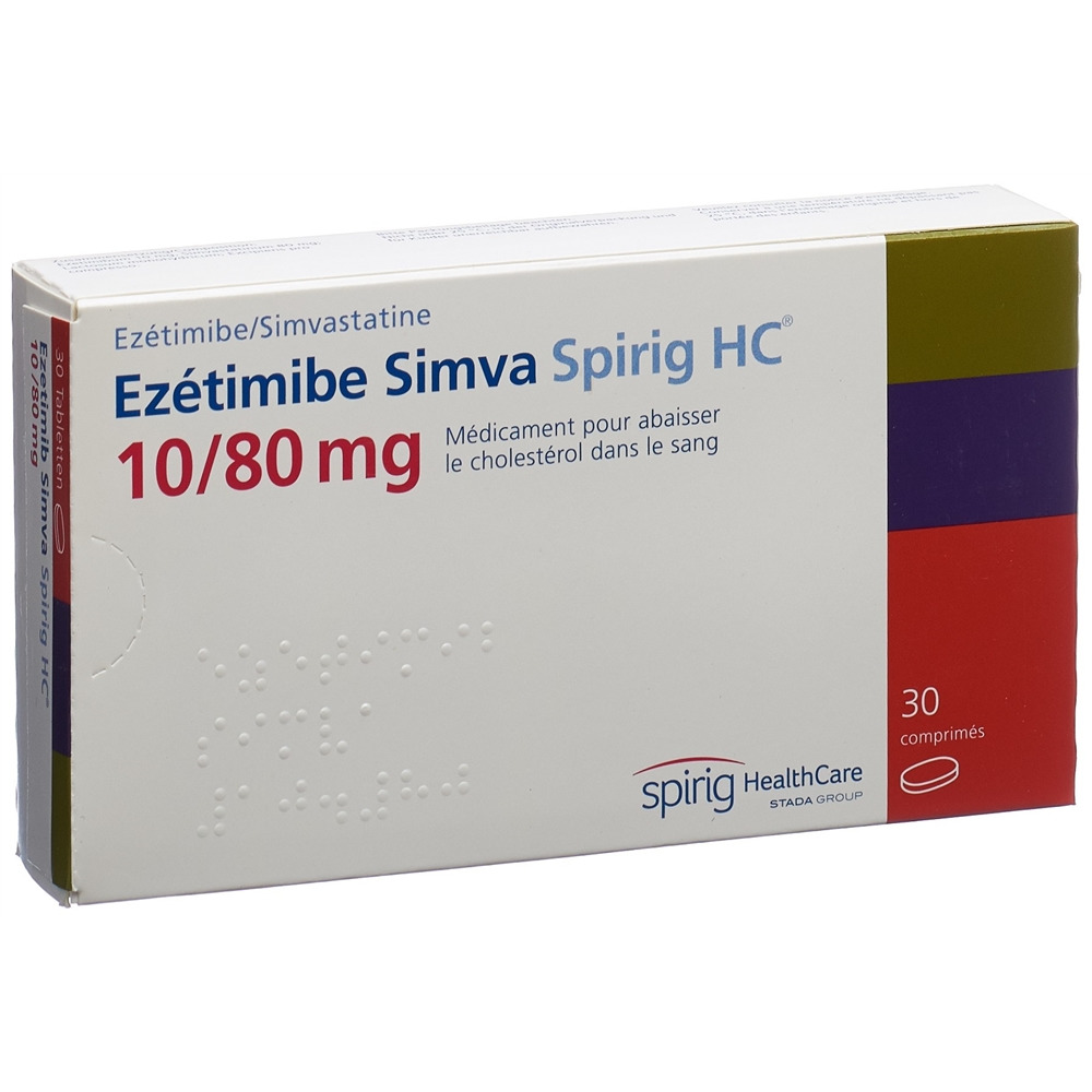 EZETIMIBE SIMVA Spirig HC, image 2 sur 2