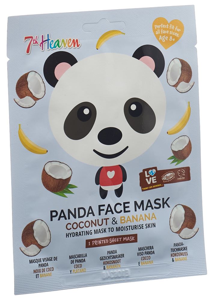 FACE FOOD Panda Face Sheet Mask, Hauptbild