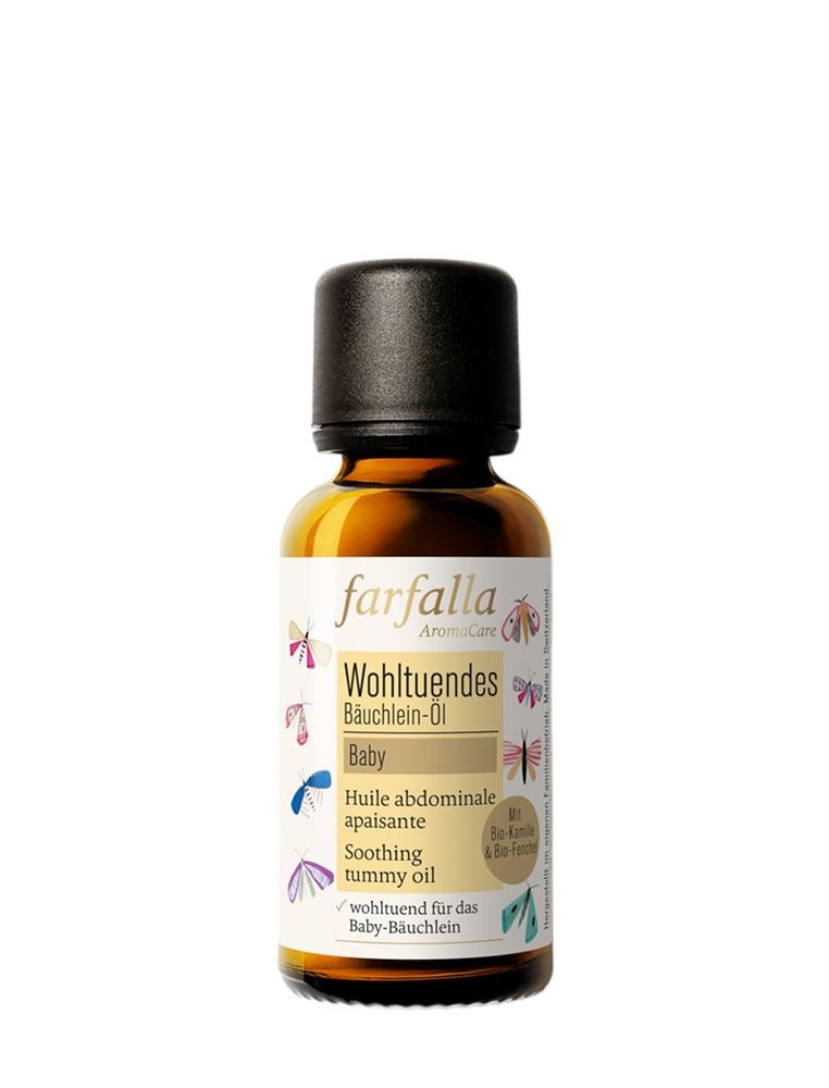 Farfalla Baby huile abdominale apaisant