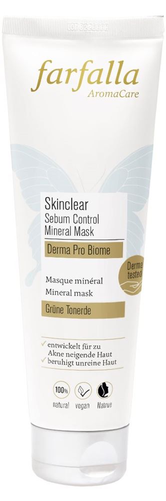 Farfalla Skinclear Contrôle sébum masque minéral