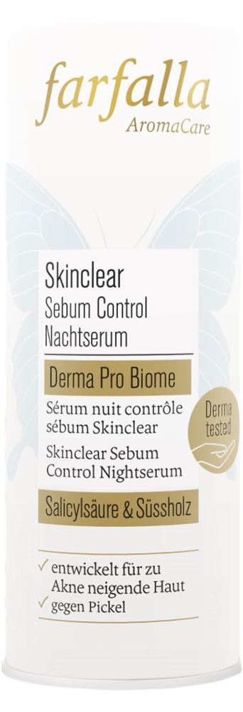 Farfalla Skinclear Sebum Control Nachtserum, Hauptbild