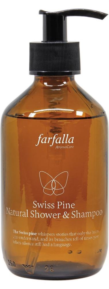 Farfalla Swiss Pine Natural Shower & Shampoo