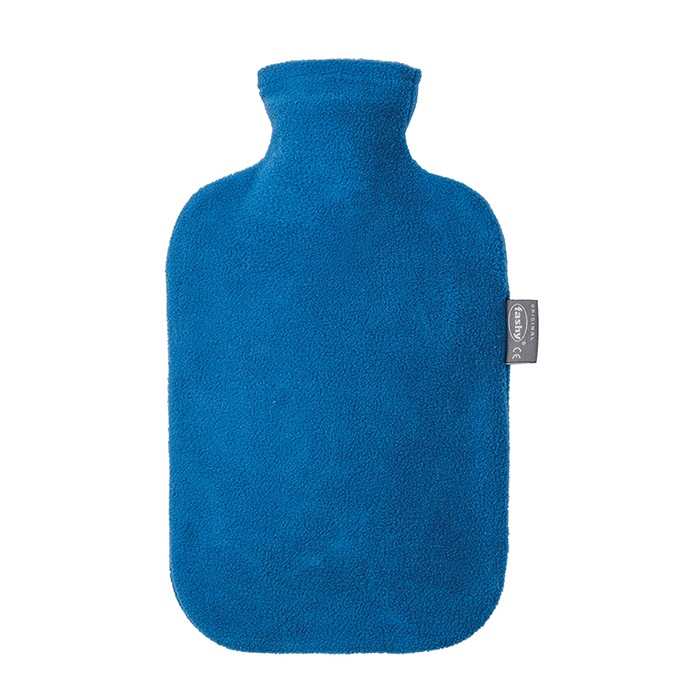 fashy Wärmflasche Thermoplastik mit Vlies Bezug, Hauptbild